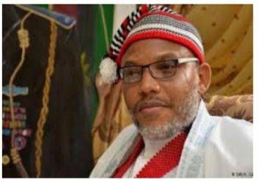 NNAMDI KANU CLAIMS RESPONSIBILITY FOR BURNING TINUBU'S ASSETS IN LAGOS