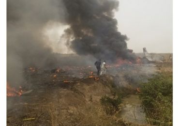 JUST IN: MILITARY AIRCRAFT CRASHES NEAR ABUJA AIRPORT