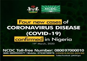 Lagos Records 4 New Cases Of Corona Virus
