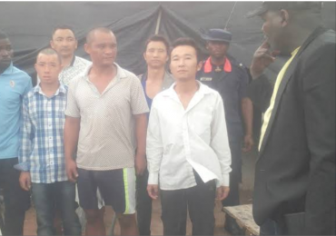 Chinese Men Arrested In Zamfara For Illegal Mining (video)